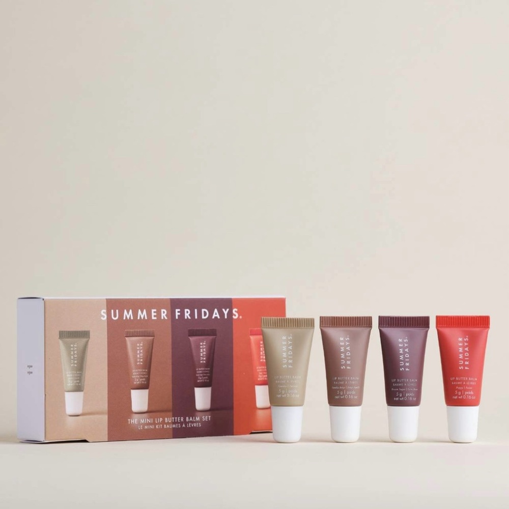 Summer Fridays Mini Lip Butter Balm Set 4pcs